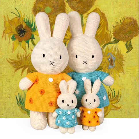 Van Gogh Miffy Sunflowers