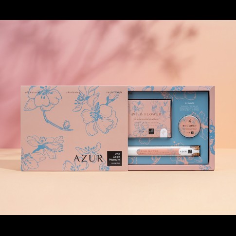 Gift Set Wild Flower Almond Blossom, Azur x Van Gogh Museum