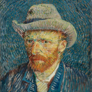 Van Gogh Giclée, Zelfportret met grijze vilthoed