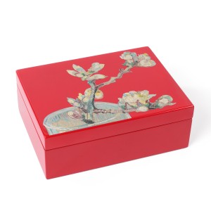 Van Gogh Lacquer jewellery box Almond sprig