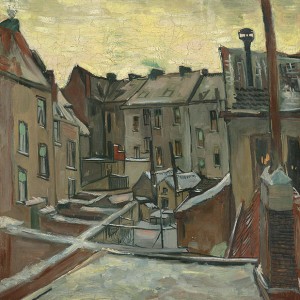 Van Gogh Giclée,Van Gogh Giclée, Achterkanten van huizen