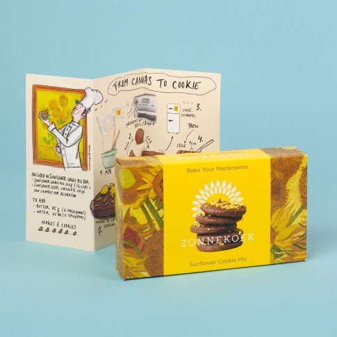 Van Gogh Sunflower Cookie DIY Mix