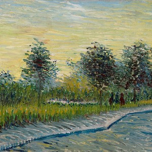 Van Gogh Giclée, Square Saint-Pierre at Sunset