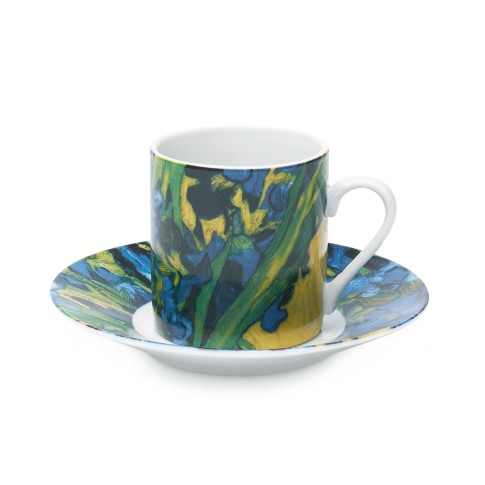 Van Gogh Espresso set Irises