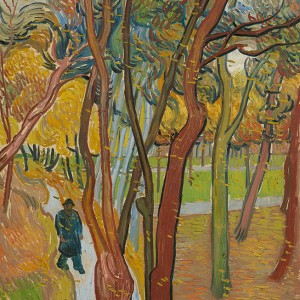 Van Gogh Giclée, The Garden of Saint Paul's Hospital ('Leaf-Fall')