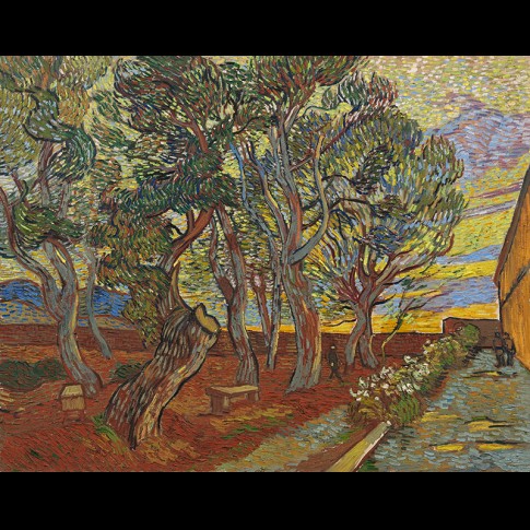Van Gogh Giclée, Garden of the Asylum