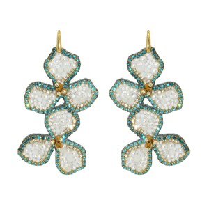 Van Gogh PatchArt earrings Almond Blossom, by Miccy’s®