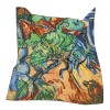 Van Gogh Luxury silk twill scarf Tree roots
