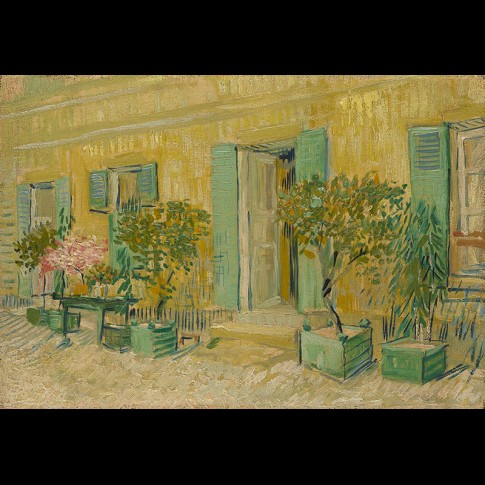 Van Gogh Giclée, Voor een restaurant te Asnières