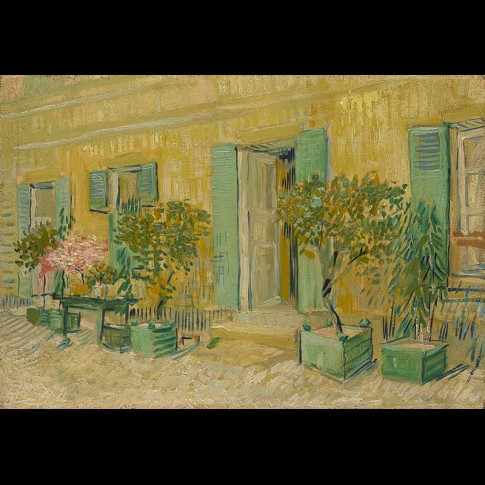 Van Gogh Giclée, Voor een restaurant te Asnières