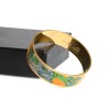 Van Gogh 22kt Goldplated bangle Irises, by Erwin Pearl®