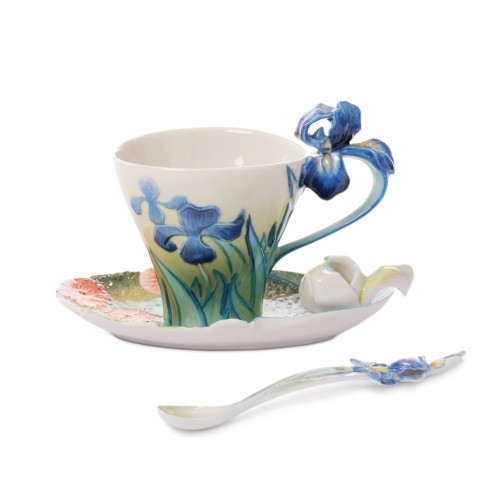 Van Gogh Franz Collection® Cup and saucer Irises