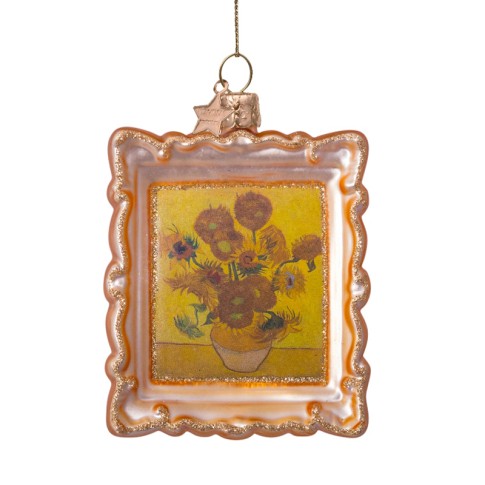 Glass ornament frame Sunflowers, Vondels x Van Gogh Museum