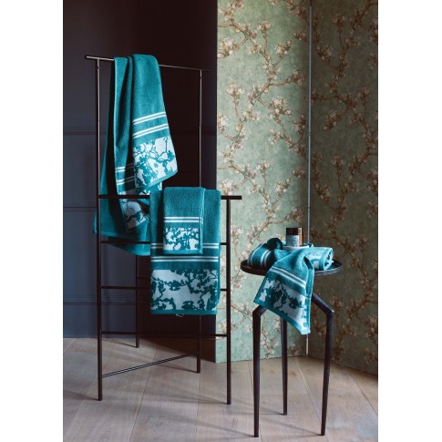 Bath towel 70x140 Fleurir Blue, Beddinghouse x Van Gogh Museum
