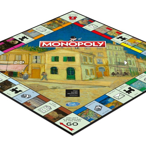Van Gogh Monopoly board game