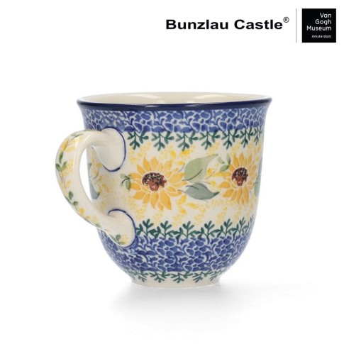 Bunzlau Castle x Van Gogh Museum Tulip Mug 330 ml Sunflowers