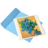 Van Gogh Notecard Filigree Irises