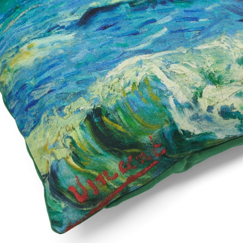 Van Gogh Cushion cover Seascape near Les Saintes-Maries-de-la-Mer