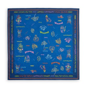 Bandana scarf Van Gogh Sketch