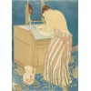 Art print Cassatt, Woman Bathing (La Toilette)
