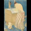 Art print Cassatt, Woman Bathing (La Toilette)