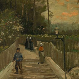 Van Gogh Giclée, Weg te Montmartre