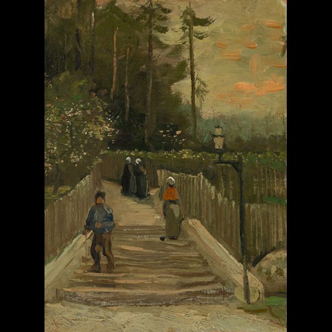 Van Gogh Giclée, Weg te Montmartre