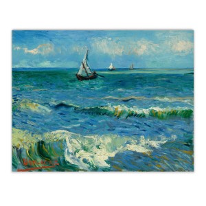 Canvas S Seascape near Les-Saintes-Maries-de-la-mer