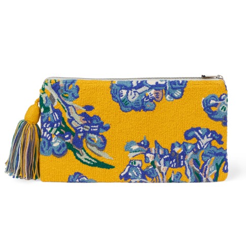 Mama Tierra Clutch – Van Gogh Irises