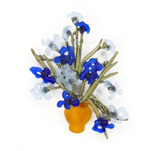 Van Gogh Michael Michaud® Brooch Irises