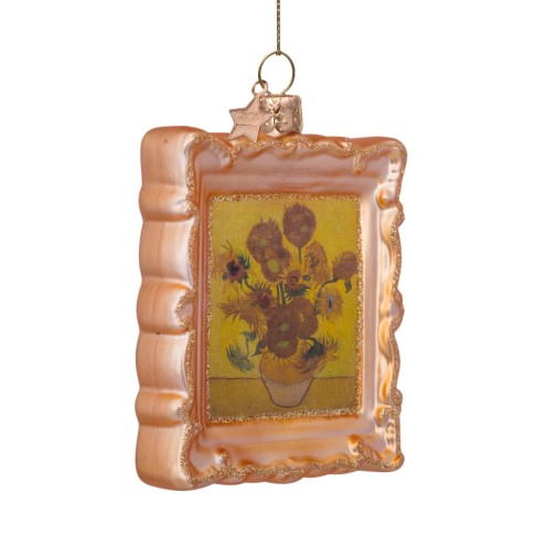 Glass ornament frame Sunflowers, Vondels x Van Gogh Museum