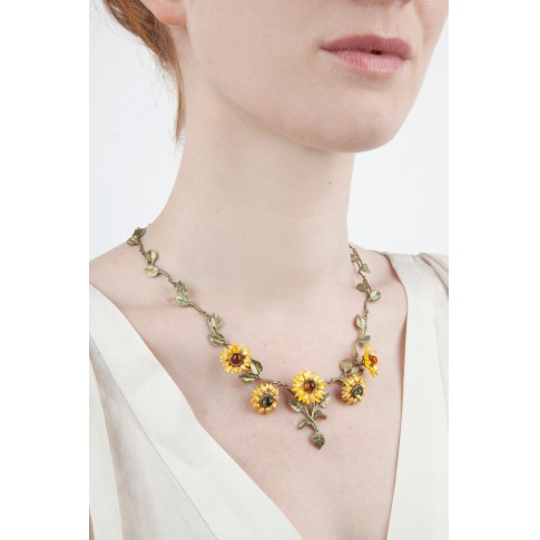Van Gogh Michael Michaud Necklace Sunflowers