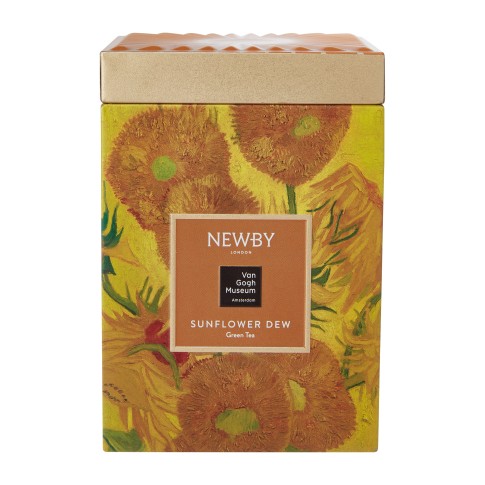 Van Gogh Newby® tea in tin, Sunflowers