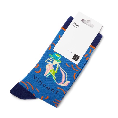 Socks Van Gogh Sketch