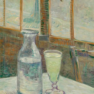 Van Gogh Giclée, Cafétafel met absint
