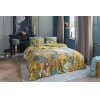 Duvet cover Vincent's flowers all over gold-tone, Beddinghouse x Van Gogh Museum