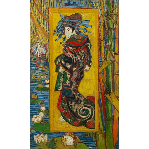 Van Gogh Giclée, Courtesan (after Eisen)