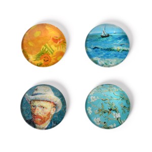 Glass magnets Van Gogh Highlights