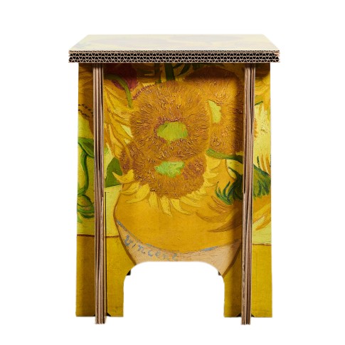 Unfold x Van Gogh Museum® Stool Sunflowers