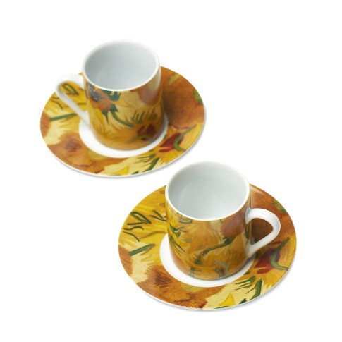 Van Gogh Espresso set Sunflowers