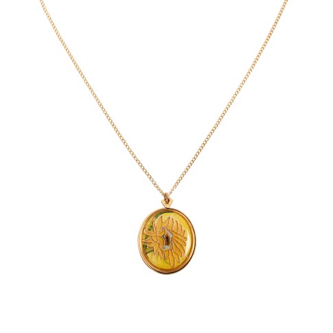 Van Gogh Necklace Sunflowers