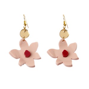 Van Gogh Pink Almond Blossom Earrings