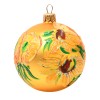 Van Gogh Glitter Bauble Sunflowers