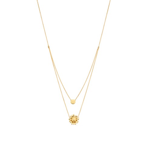 Van Gogh Gassan® Golden necklace Sunflowers