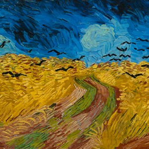 Van Gogh Giclée, Wheatfield with Crows