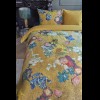 Duvet cover Vincent's flowers all over gold, Beddinghouse x Van Gogh Museum®