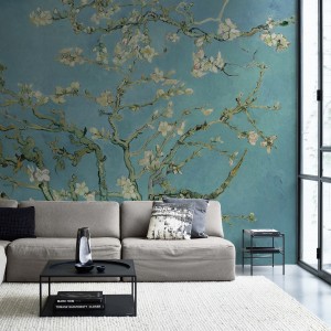 Van Gogh 3D Wallpaper Almond Blossom