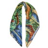 Van Gogh Luxury silk twill scarf Tree roots