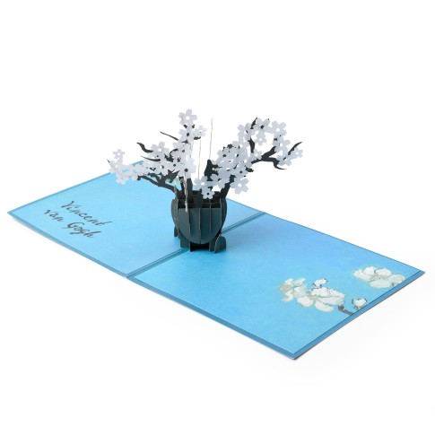 Van Gogh 3D pop-up card Almond Blossom