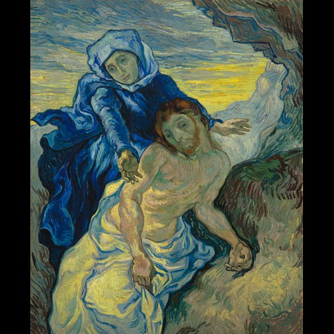 Van Gogh Giclée, Pietà (naar Delacroix)